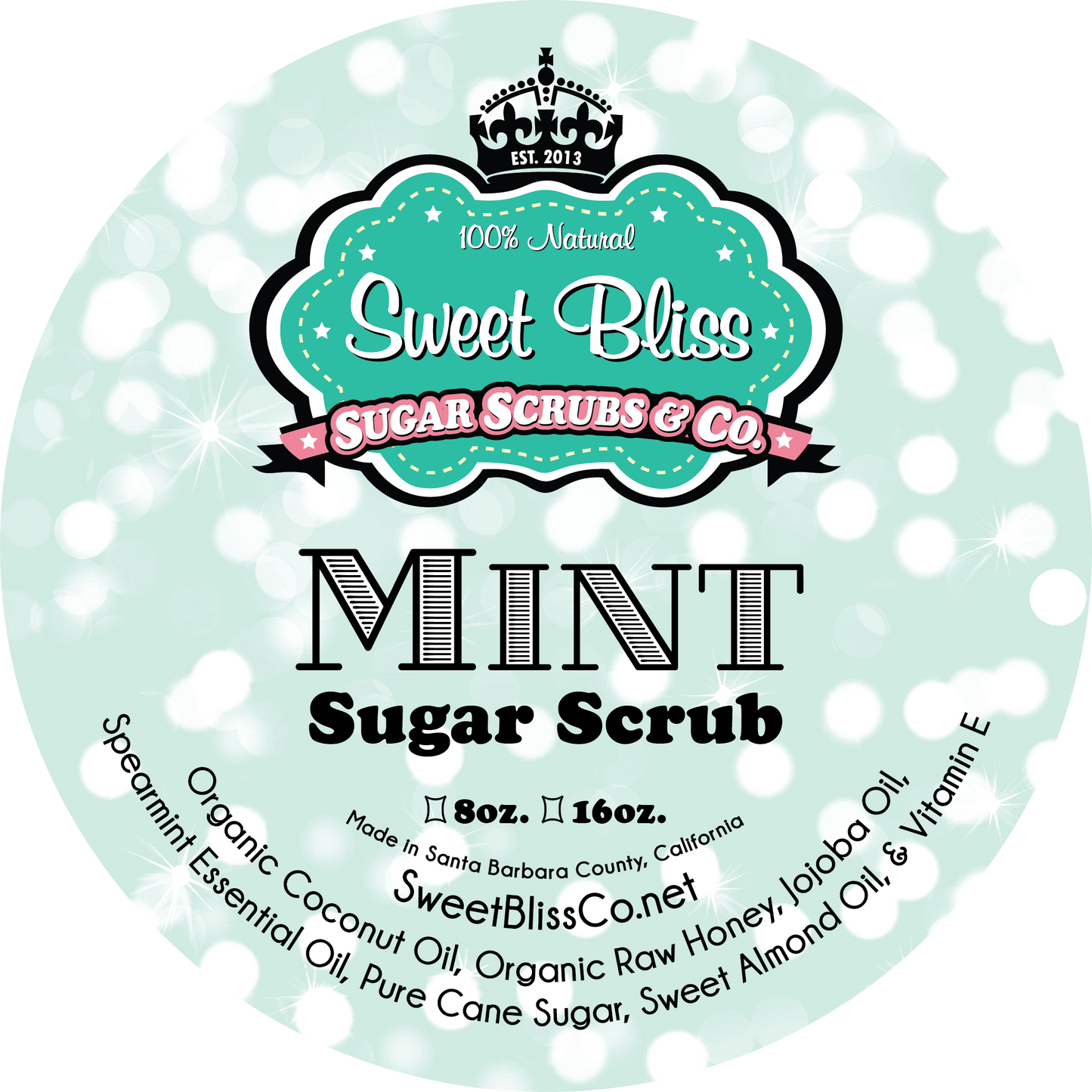 Mint Sugar Scrub